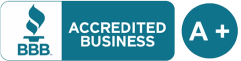 Better Business Bureau A+ Certification Badge