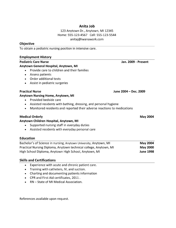 Professional resume atlanta