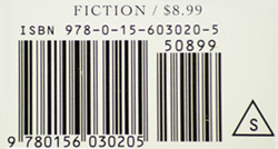 A close-up image shows an ISBN-13 label on a novel.