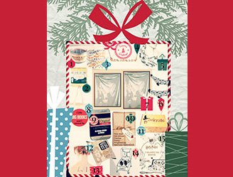 A present filled with gifts for book lovers.