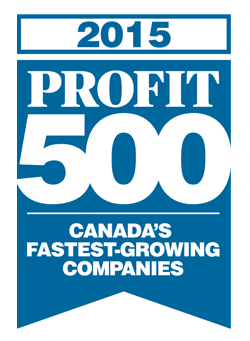 The PROFIT 500 2015 logo.