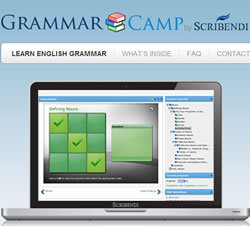 Screenshot from GrammarCamp.com.