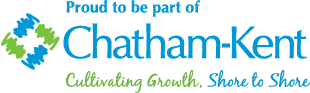 Image that says, "Proud to be a part of Chatham-Kent. Cultivating Growth, Shore to Shore.