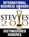 2010 International Business Awards - Stevie - Distinguished Honoree logo.