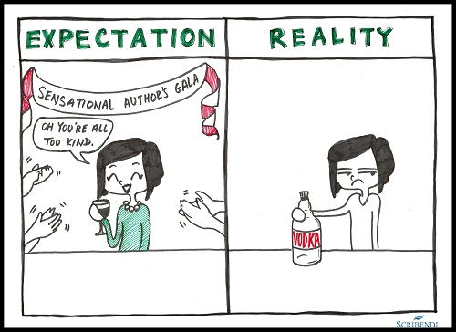 Dinner - Expectation vs. Reality.