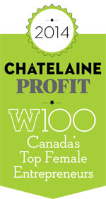 Scribendi.com president, Chandra Clarke, named one of Canada's top female entrepreneurs by Profit W100.