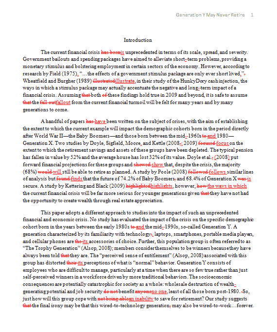 example of academic text essay with author