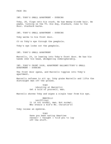 Script Editing (Before)